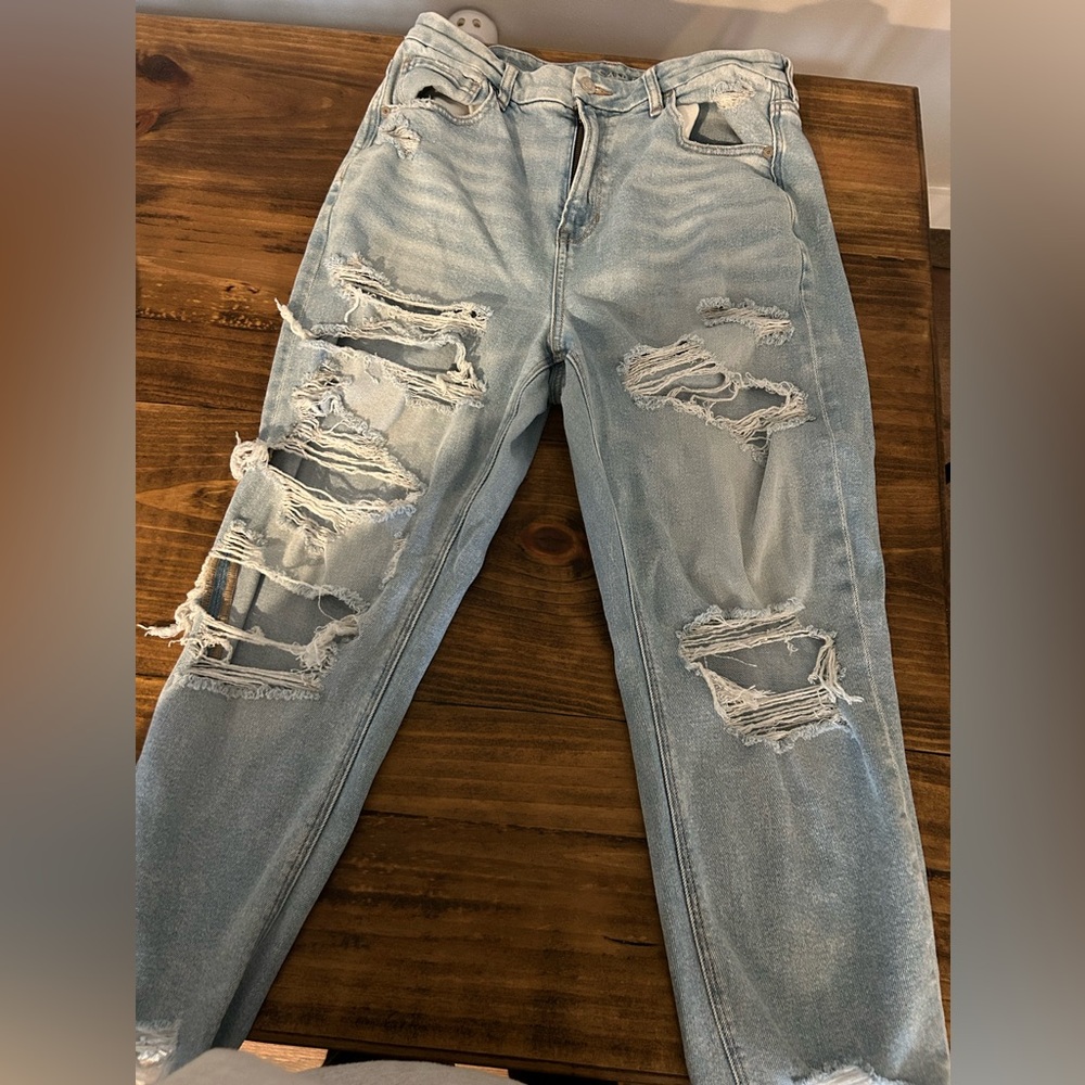 America eagle curvy mom Jean